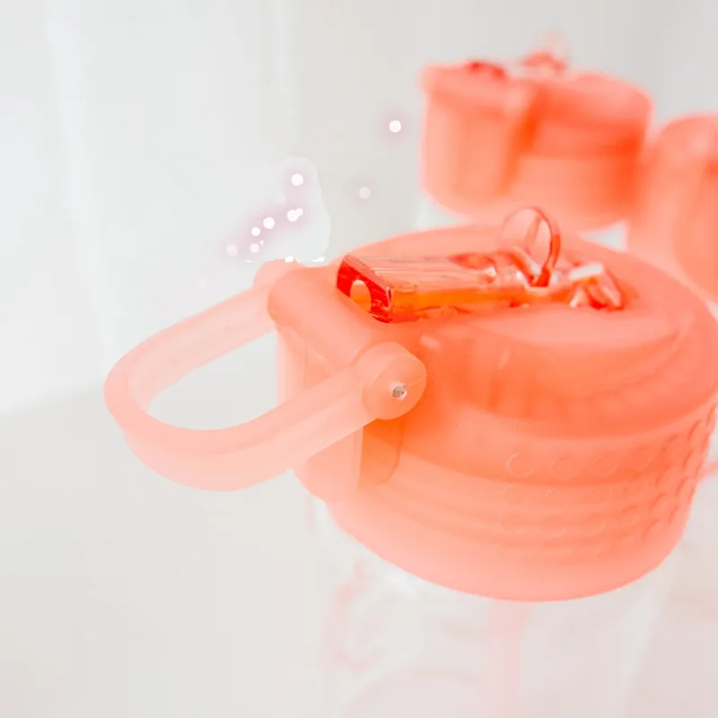 Милая Розовая пантера портативная Спортивная стеклянная бутылка для воды с