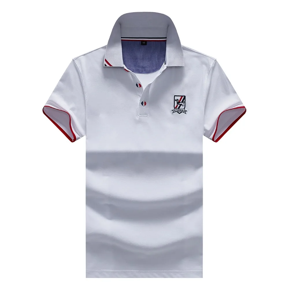

2018 Limited New Brand Men's Polo Shirt Men Cotton Short Sleeve Movement Tops Jerseys Clothes Casual Collar Male Plus Size
