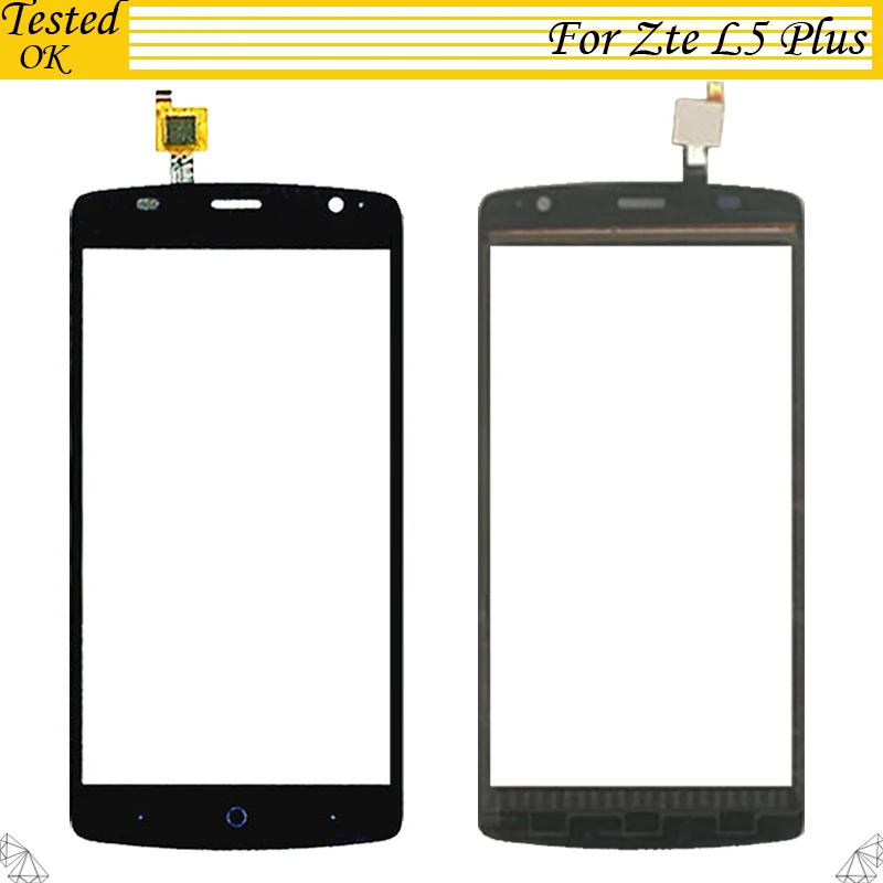100% Протестировано OK для ZTE Blade L5 Plus сенсорный экран Переднее стекло дигитайзер