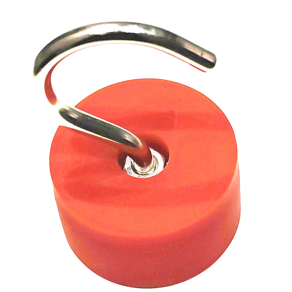 Магнитный крюк из кремнезема диаметром 45 мм красные магнитные горшки с