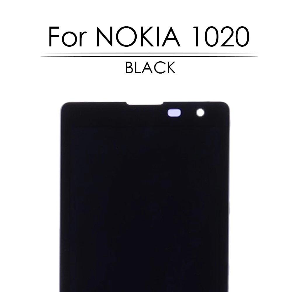 Супер AMOLED экран 4 5 дюйма для NOKIA Lumia 1020 ЖК дисплей сенсорный с рамкой дигитайзер