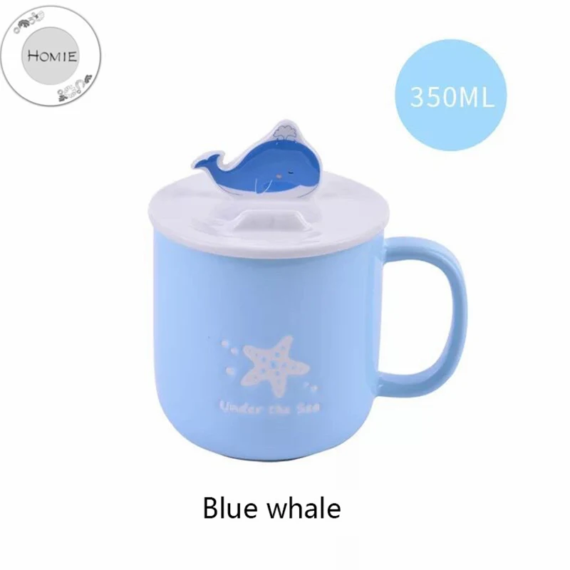 HOMIE 400 мл творческий Кружка для молока Кофе чашки Творческий животных кружки