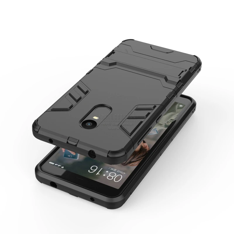 Для Nokia 7 plus 2018 чехол ПК + ТПУ повышенной прочности и защищенности противоударный с