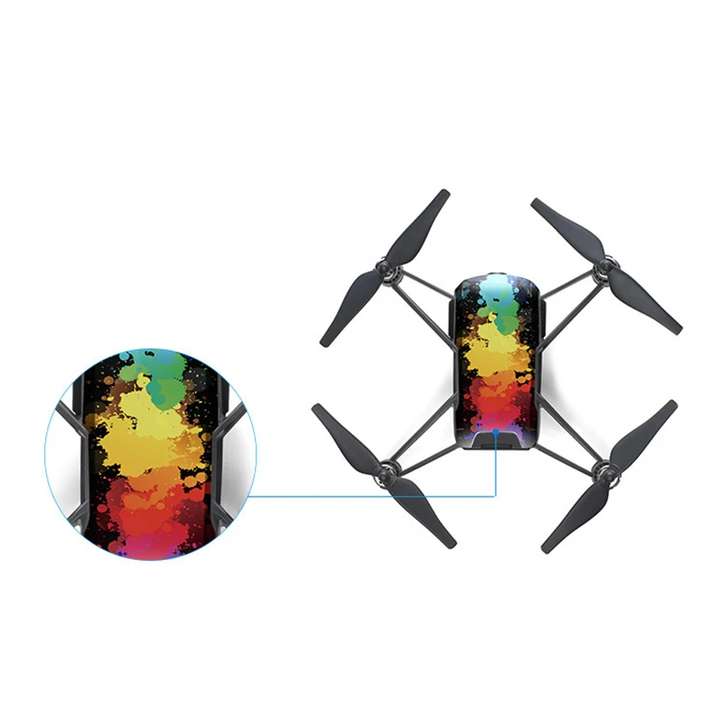 4 шт./компл. стикер PGYTECH защитная пленка для камеры DJI Tello наклейки на Дрон защитные