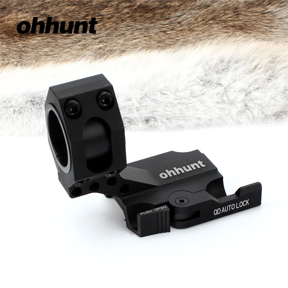 Ohhunt Tactical QD Scope Mount Ring 1 дюймов 30 мм Универсальные расширенные консольные крепления