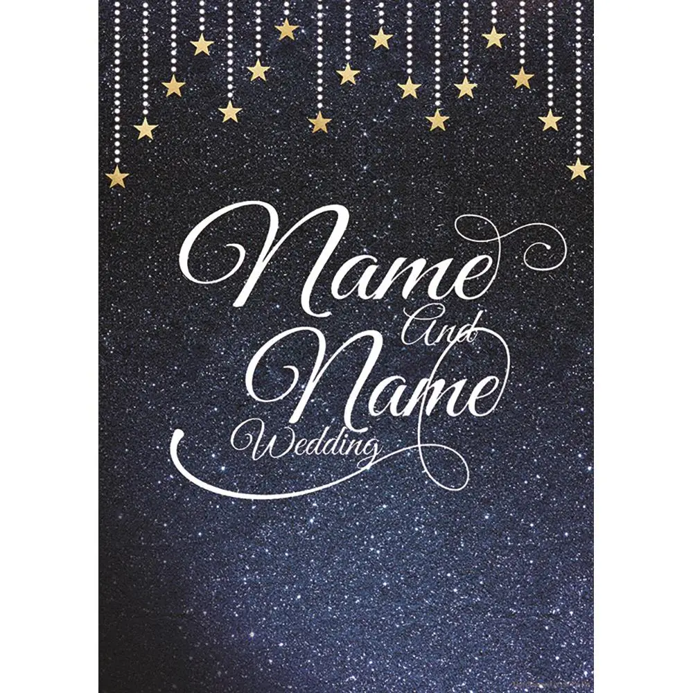 Фотофон Funnytree на заказ декорация в виде звездного неба для свадебной вечеринки