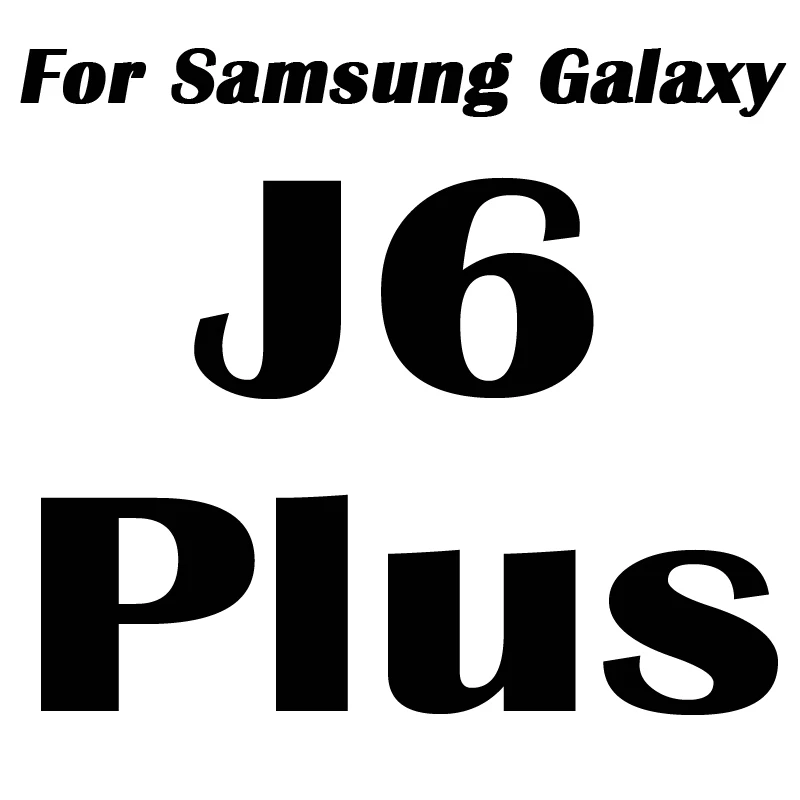 J6 Plus С уровнем твердости 9H закаленное Стекло для samsung Galaxy A7 A6 A8 плюс J4 Core J6 плюс A750F J600F A600F A530F пленка Экран протектор - Цвет: J6 Plus