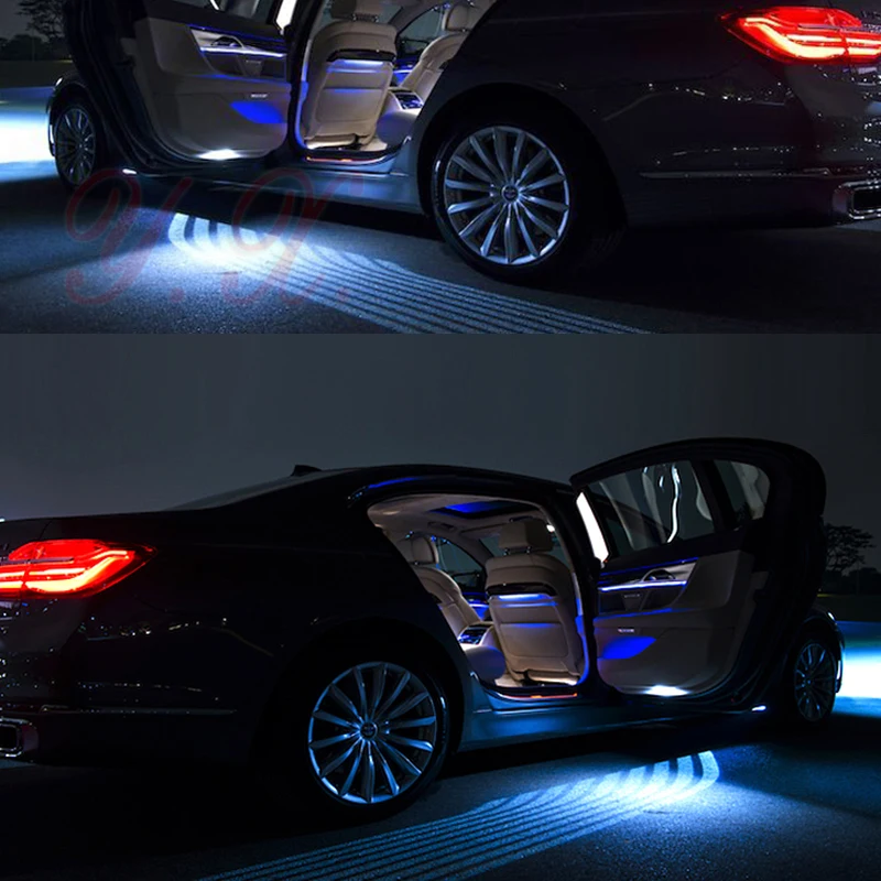 2x декоративный светильник для BMW Ford Audi Toyota Volkswagen Angel Wing RGB светодиодный лазерный