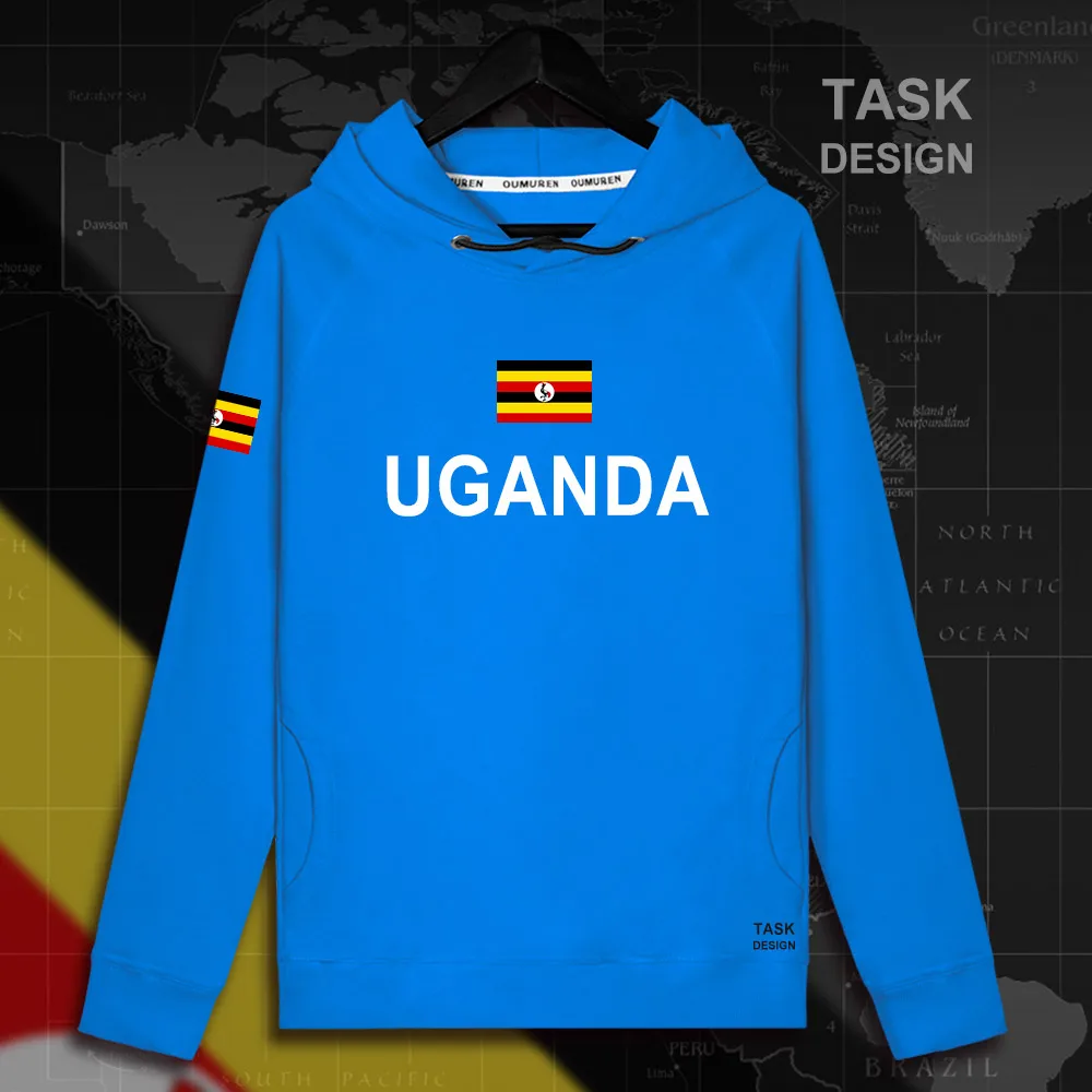 Ugandan UGA/мужская толстовка с капюшоном пуловеры толстовки для мужчин новая уличная