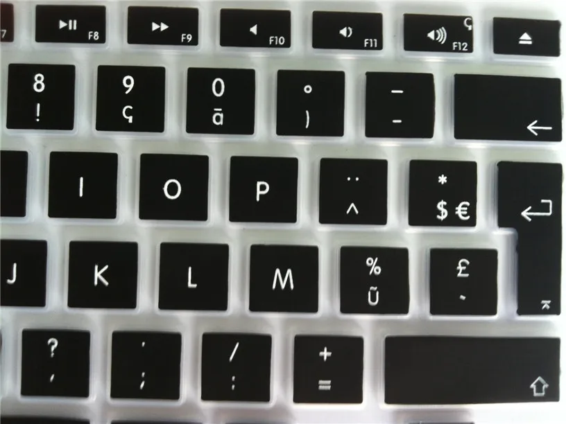 Силиконовая AZERTY Французская клавиатура чехол для Macbook Air Pro retina 13 15 ЕС ЕВРО Клавиатура для ноутбука версии защита кожи Для iMac