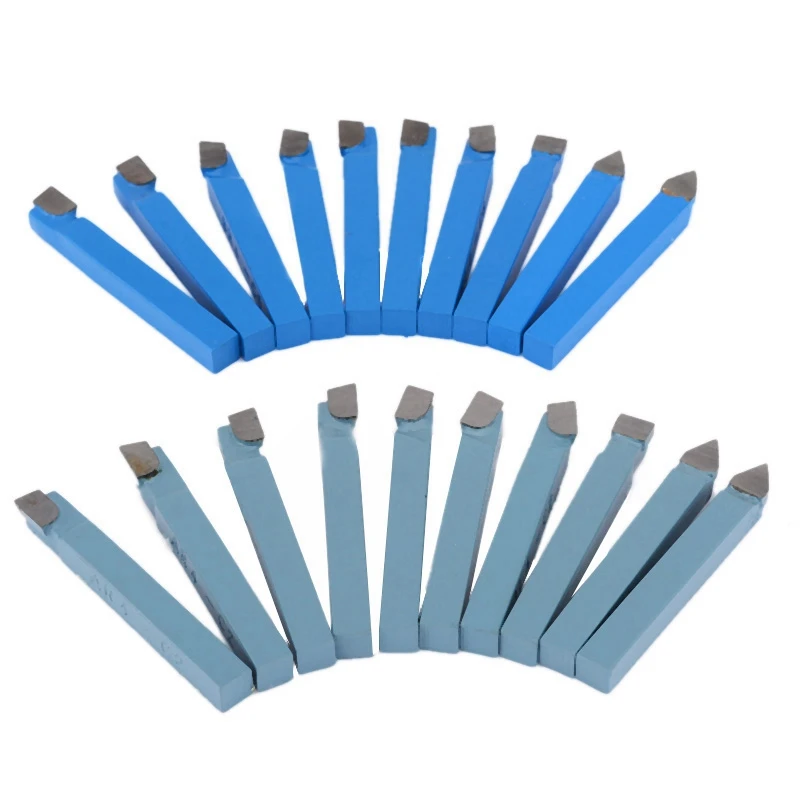 20 штук Mayitr Твердосплавный Наконечник токарный инструмент набор 1/4 дюймов