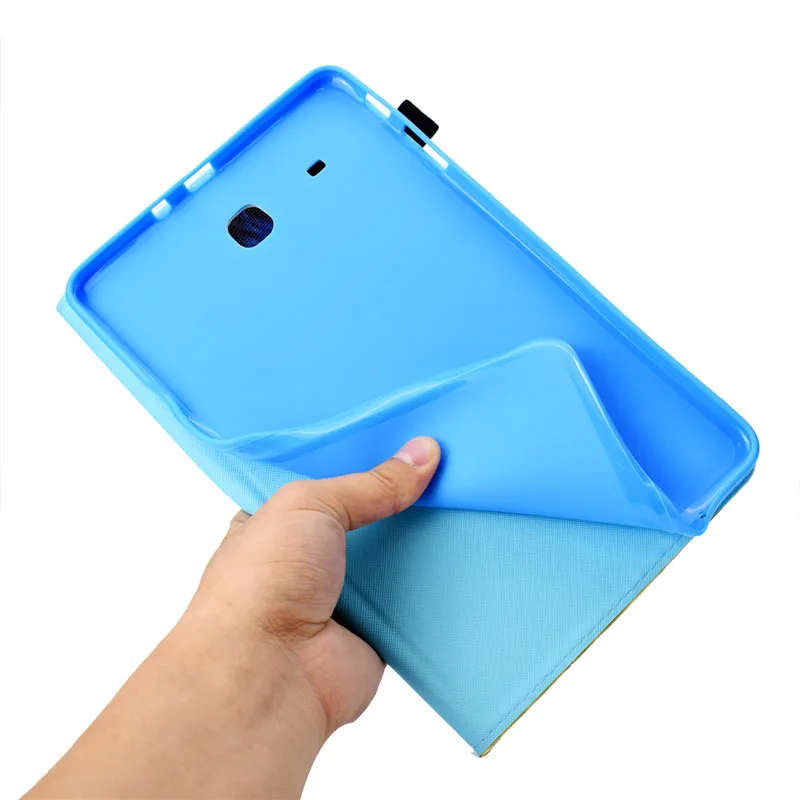 Wekays для Samsung Tab E 9 6 T560 кожаный чехол с рисунком панды Galaxy &quotT560 T561 Чехлы