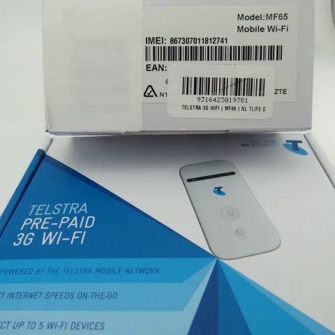 TELSTRA 3G Wifi модем MF65 беспроводной портативный подключение 5 устройств белый|wifi modem|3g