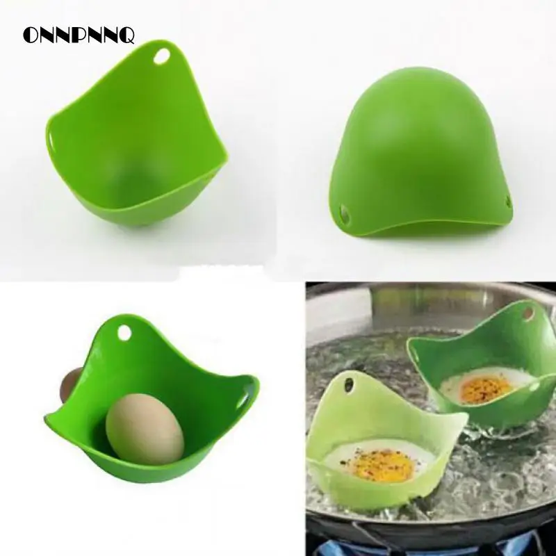 4 шт. зеленый поднос для яиц большой силиконовые формы d 9cm h 6.5cm кухонные
