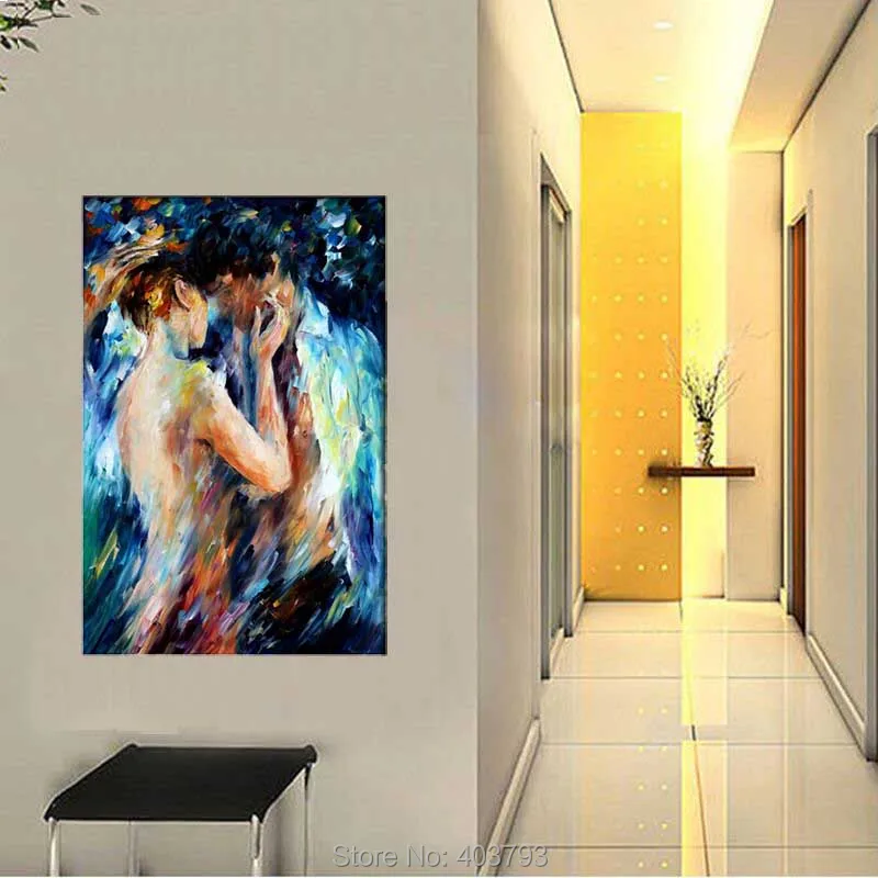 Палетка для боди арта с ножом и изображением пар|oil picture|picture for homepainting abstract |