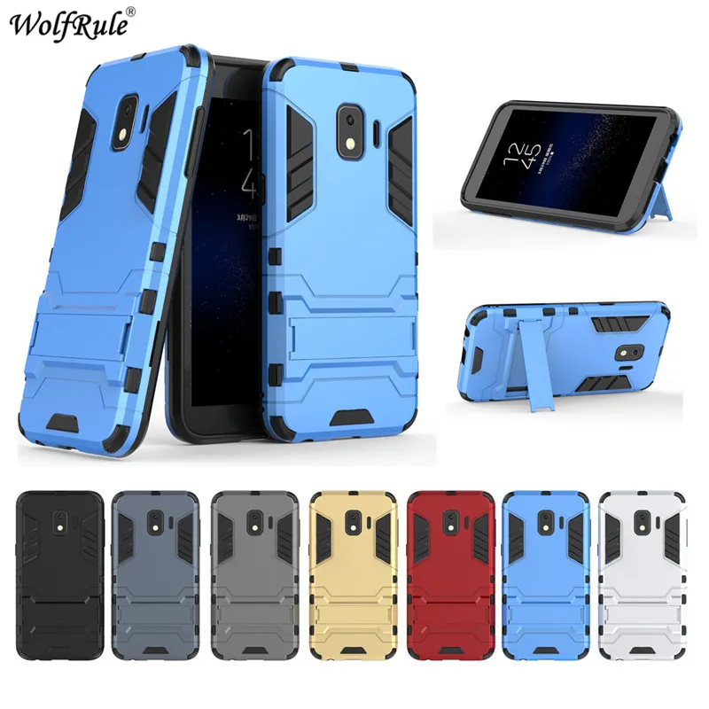 Чехол для Samsung Galaxy J2 Core TPU и PC Holder Bumper чехол телефона 5''|Бамперы| |