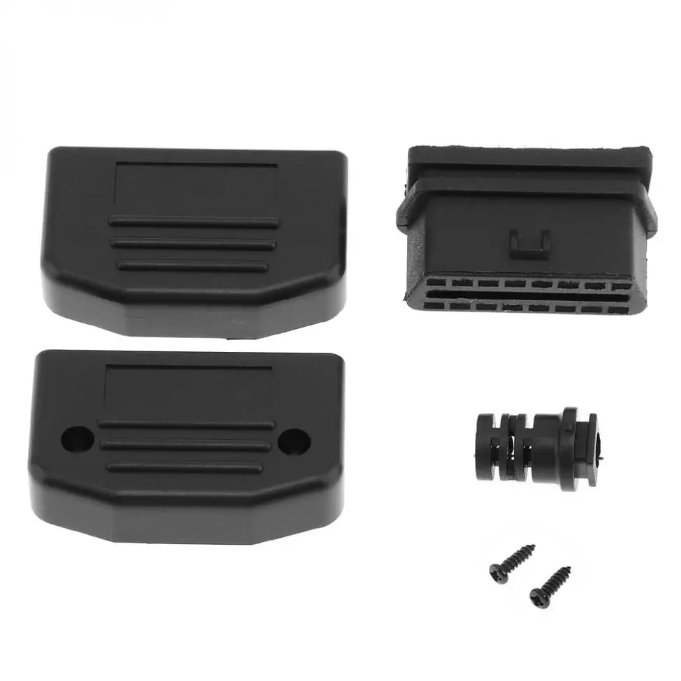 OBD-II L Тип Пластиковые 16 контактный разъем для автомобиля провода розетки с