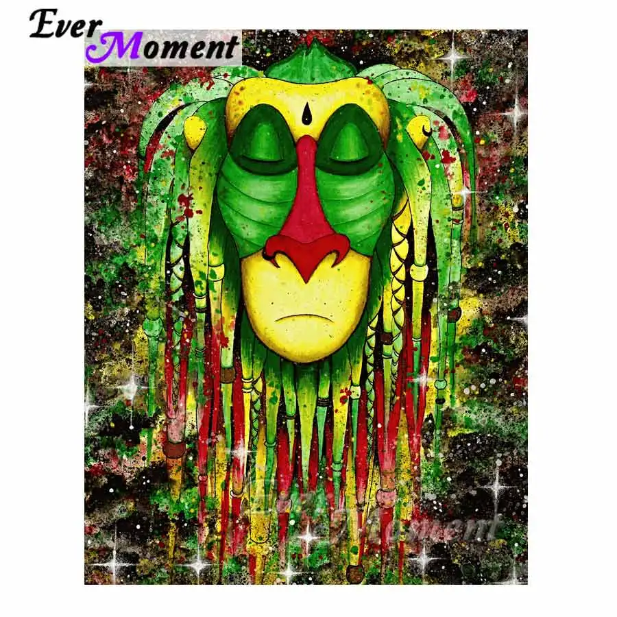 Алмазная живопись Ever Instant красочная изображение маски мозаика полная выкладка