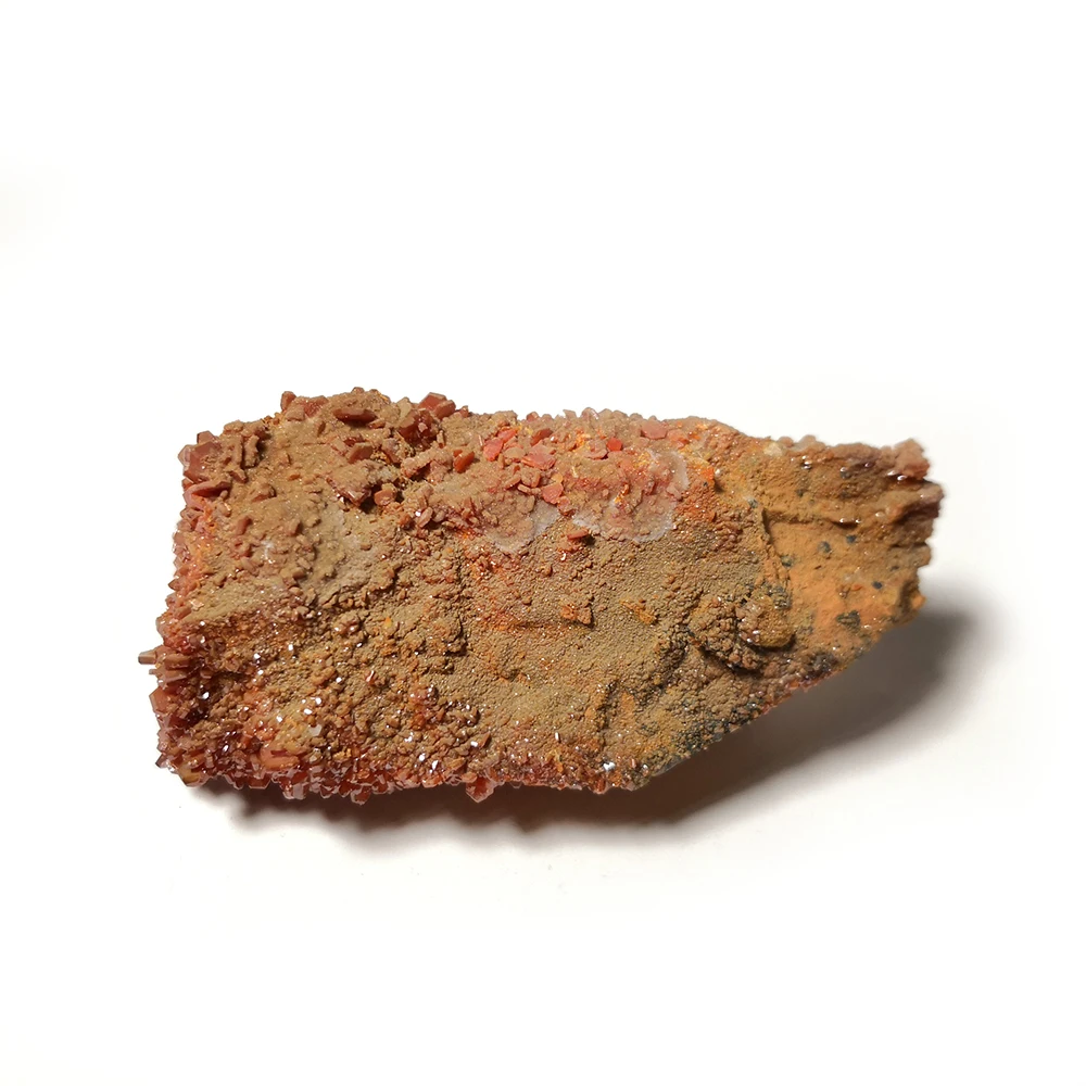 122 г тонкий натуральный Vanadinite Feldspar минеральный образец кристалла кварца коллекция A10-66