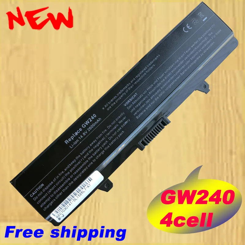 HSW 14 4 V 2200mAh элементный Аккумулятор для Dell Inspiron 1525 1526 1545 UK716 WK371 WK379 WP193 X284G XR682 XR693 0CR693