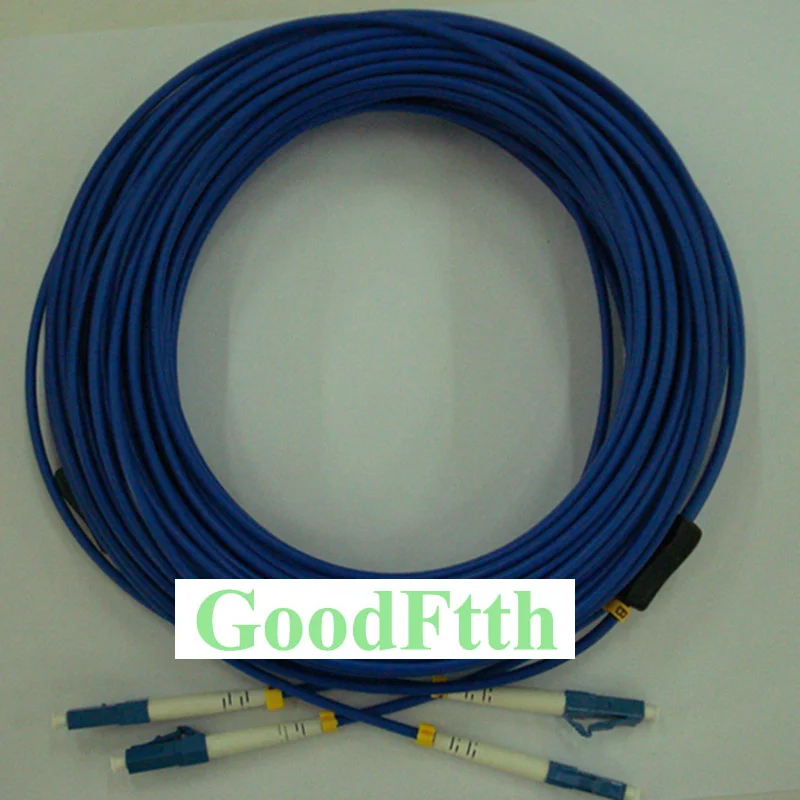 

Armoured armored Patch Cord Jumper Cable LC-LC UPC LC/UPC-LC/UPC SM Duplex GoodFtth 100-500m