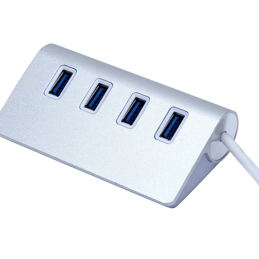4 портовый usb концентратор 3 0 для передачи данных зарядный порт конвертер питания