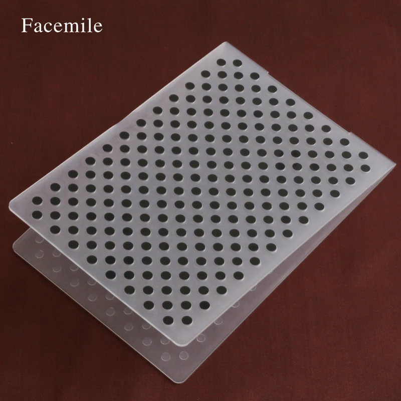 Facemile Dots пластиковая папка для тиснения DIY скрапбукинга фотоальбом визитница