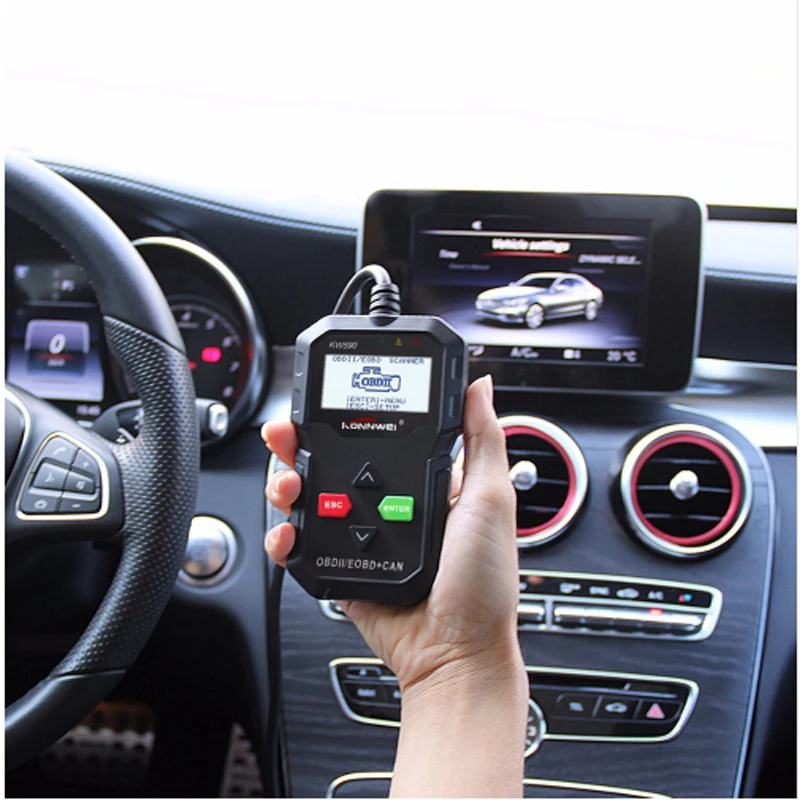 OBD2 сканер KONNWEI KW590 автомобильный диагностический для Авто OBD 2 Автомобильный