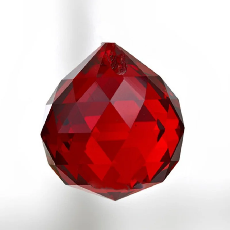 Хрустальные Граненые Шарики 20 мм (5 шт./лот) шарики для люстры/хрустальный шар