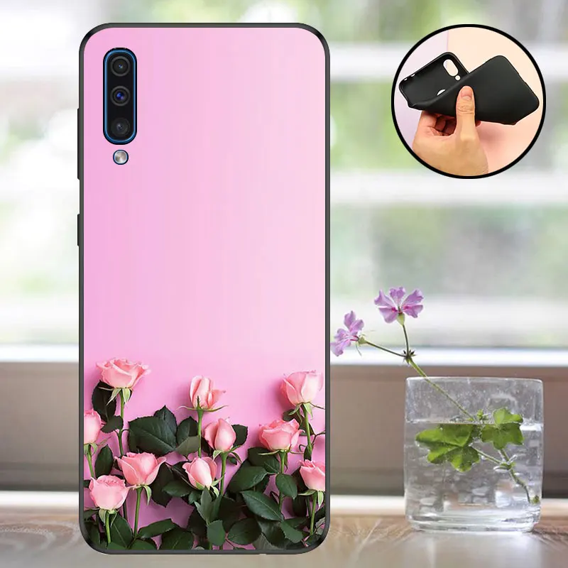 Мягкий чехол для телефона Samsung Galaxy A50, силиконовый чехол для Samsung A50 A40 A70, чехол для Samsung A50 A505, бампер