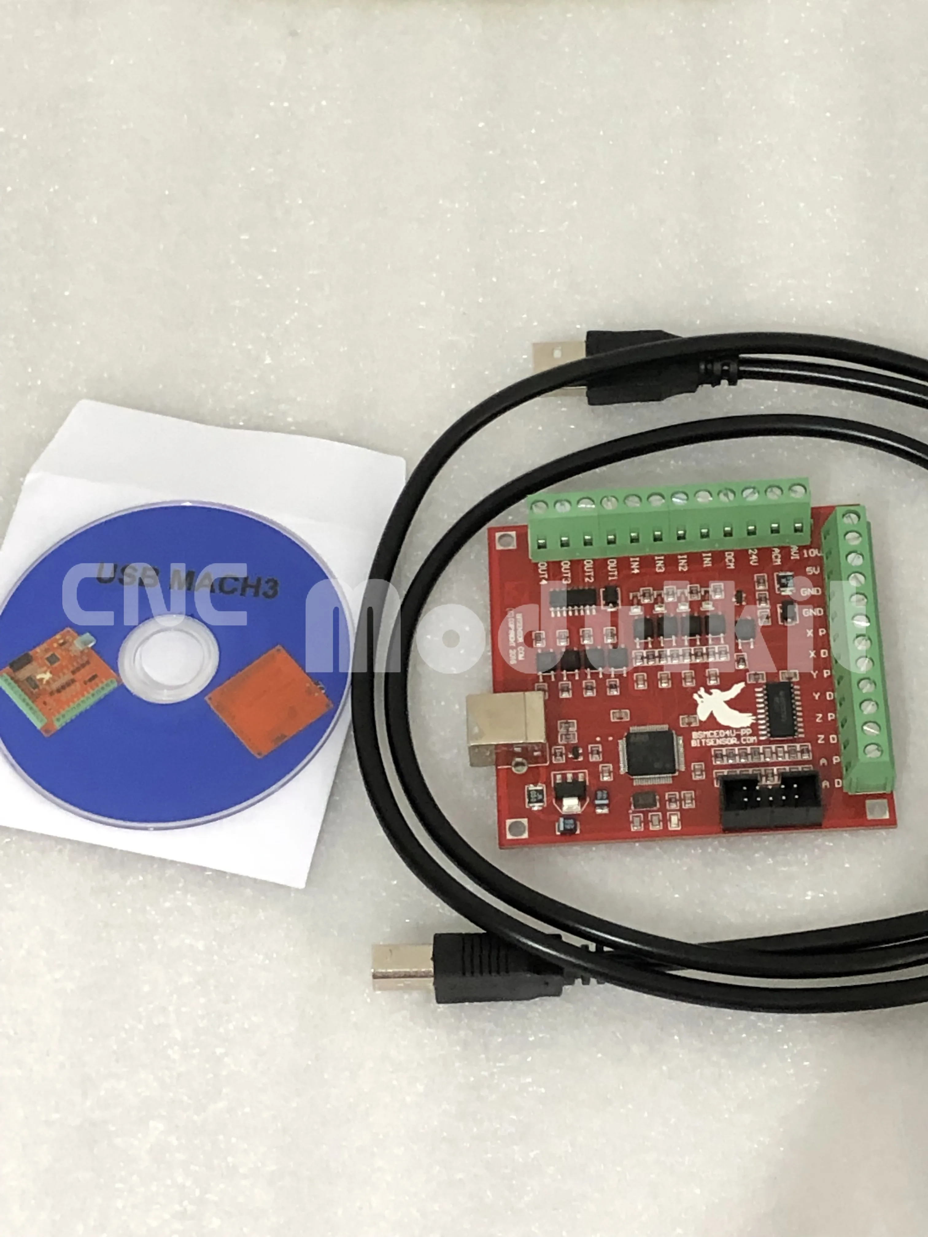ЧПУ Mach3 USB плата для разрыва движения 4 осевой контроллер драйвера Маршрутизатор