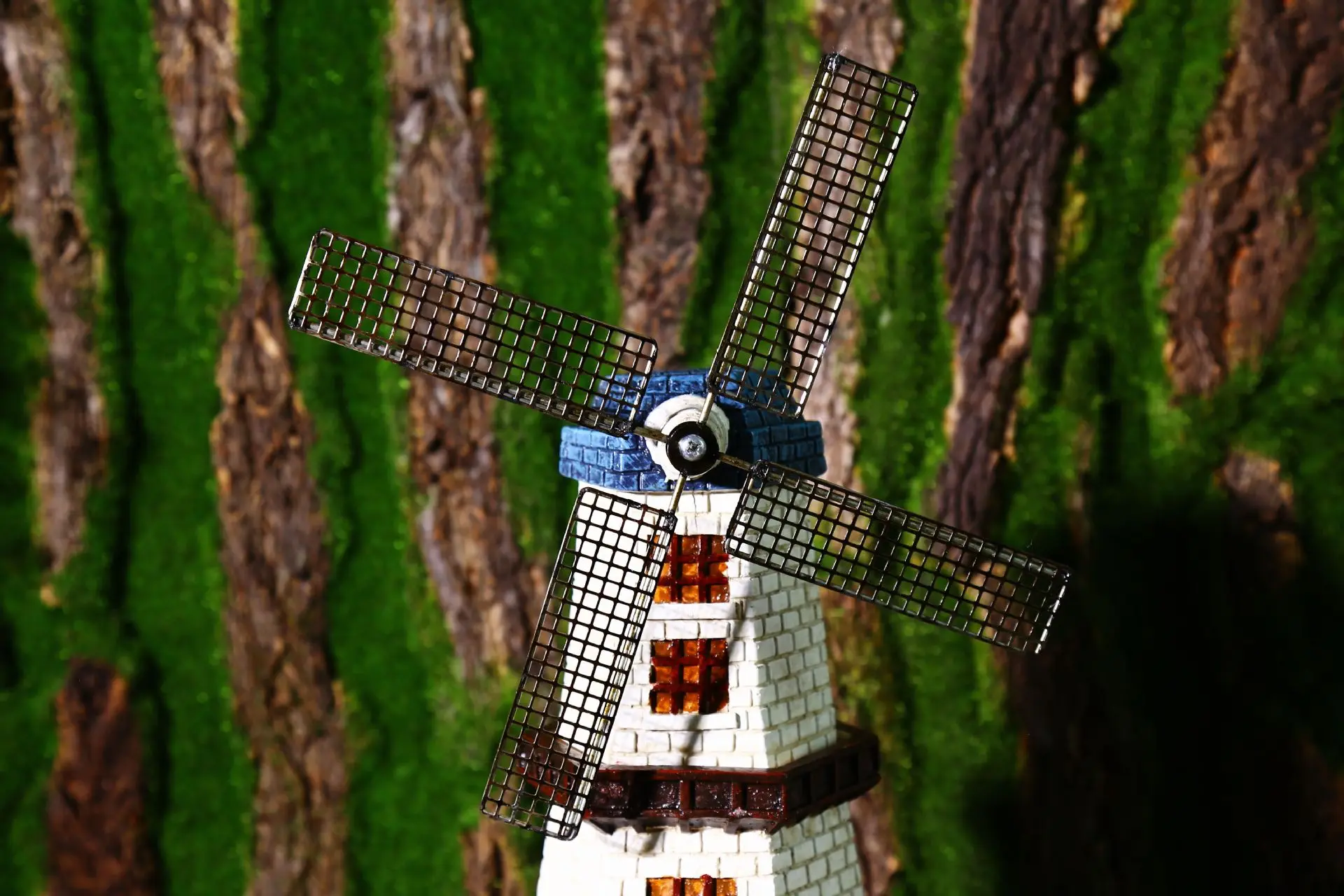 Retro Dutch Windmill Model Craft Placement Coffee Shop Cabinet Wine Decorations Creative Furnishings Home Decor | Дом и сад