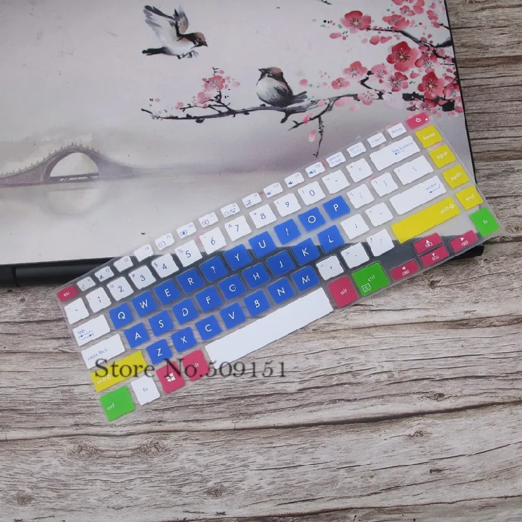 Защитный чехол для клавиатуры ноутбука ASUS ZenBook UX530 UX530UX UX530UQ UX530U S510UR X510UN |