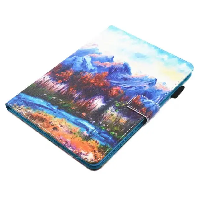 Smart Colorful Pattern Stand Shell Fashion Cartoon Silicone PU Leather Flip Case For Apple iPad Mini 1 2 3 4 Cover | Компьютеры и офис