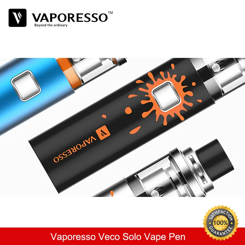 Электронная сигарета Vaporesso Veco Solo Vape Starter Kit 1500 мАч 2 мл емкость все в одном