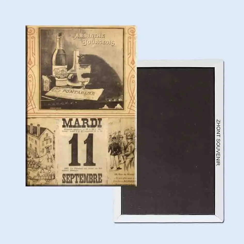 Старинный календарь 24031 ретро ностальгия магниты на холодильник|fridge magnet|retro fridge