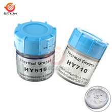 1 шт. HY510/HY710 10 г 20 г Серый силиконовое соединение Теплопроводящая паста радиатор для процессора GPU чипсет охлаждения