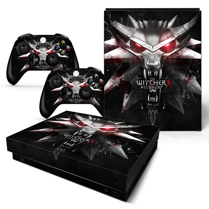 Высококачественные наклейки для кожи, фабричная поставка для Microsoft Xbox One X виниловые наклейки для кожи