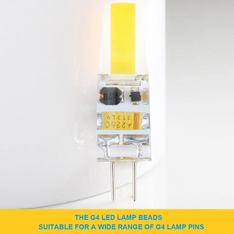 Мини g4 светодиодные лампы удара 6 Вт DC/AC 12 В LED G4 света затемнения 360 угол луча