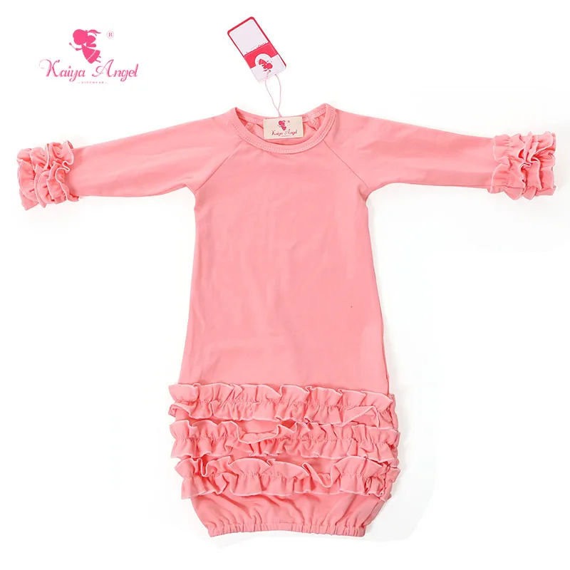 Kaiya Angel детский спальный мешок с оборками хлопковый для новорожденных 2017 мини