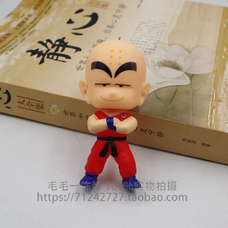 Аниме Dragon Ball Сон Гоку какаротто кулилин милый брелок для ключей Kwaii виниловые фигурки Коллекция Модель игрушки
