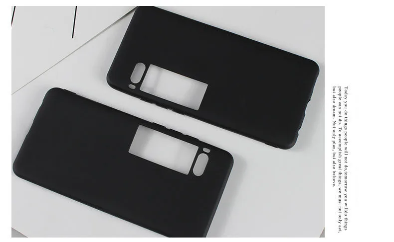 Силиконовый чехол из ТПУ для Meizu Pro 7 Pro7 прозрачный и матовый однотонный мягкий