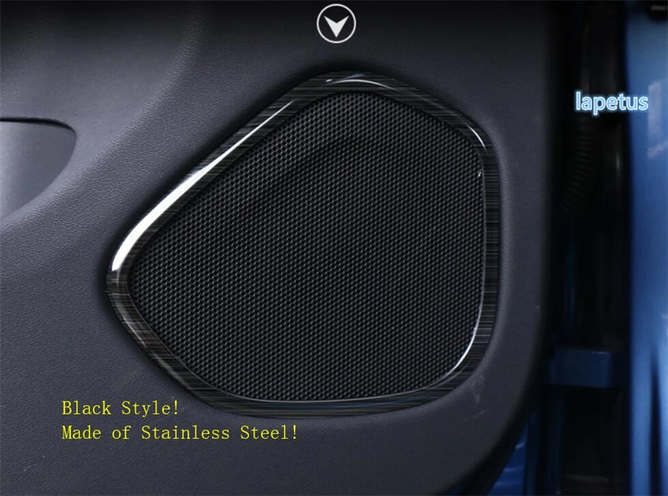 

Lapetus Inner Auto Door Stereo Speaker Audio Sound Decorative Frame Ring Cover Trim For Volvo XC60 2018 - 2021 Stainless Steel