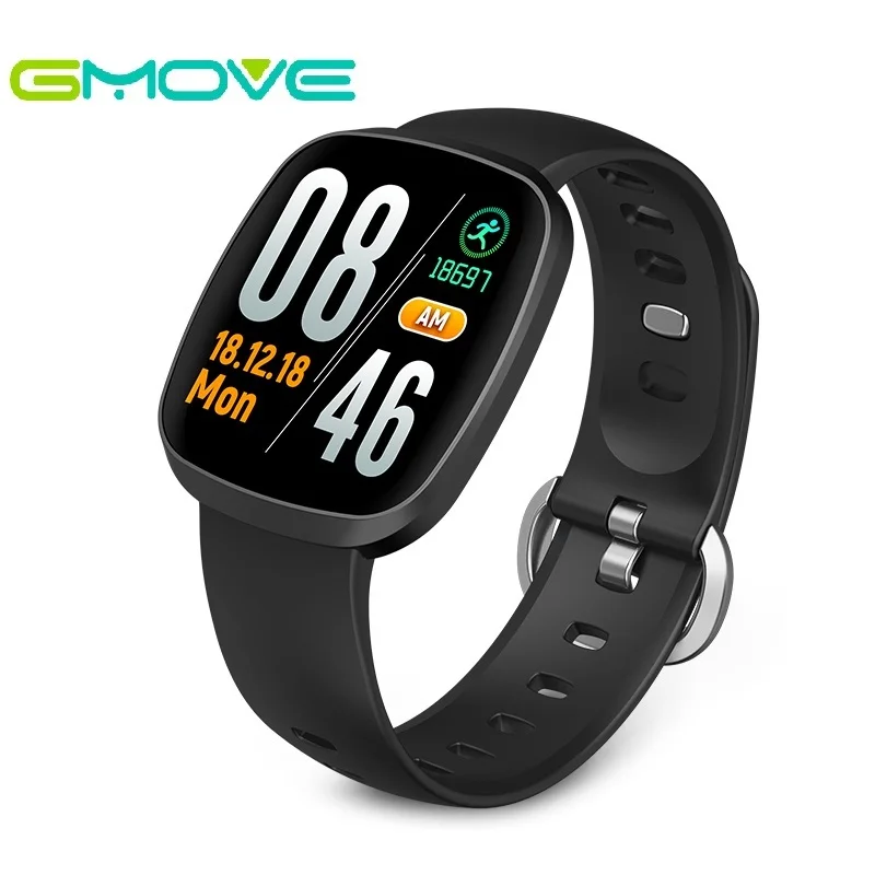 GMOVE смарт Браслет фитнес трекер V.S. mi Band 4 3 водонепроницаемый GT103 пульсометр