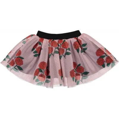 skirt Комплекты одежды для девочек; лето г.; бельгийский бренд; Блестящая футболка с короткими рукавами для маленьких девочек и мальчиков; топы с героями мультфильмов; юбки-пачки; кепки Caroline - Color: skirt