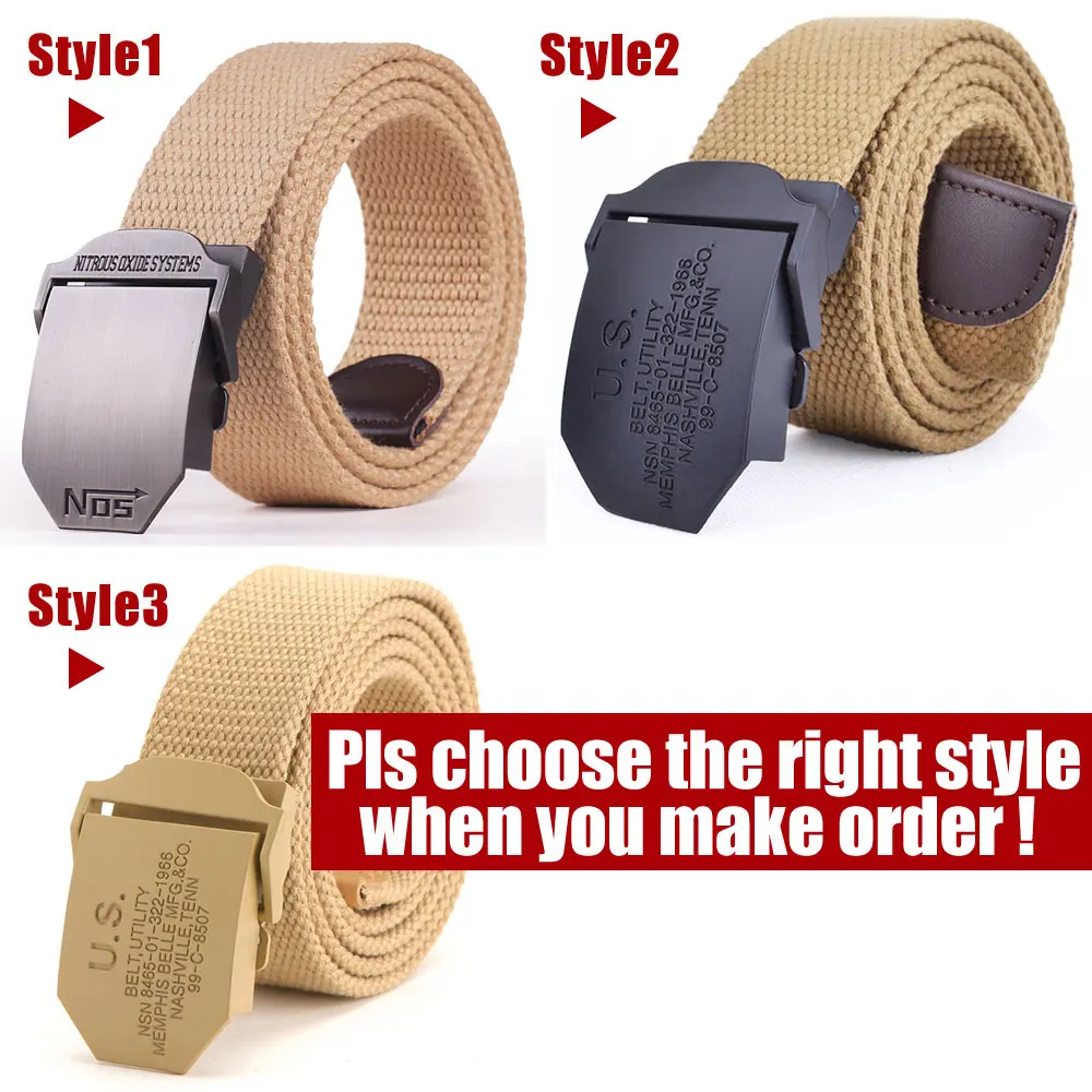 Высококачественный мужской брендовый холщовый ремень высококачественный в