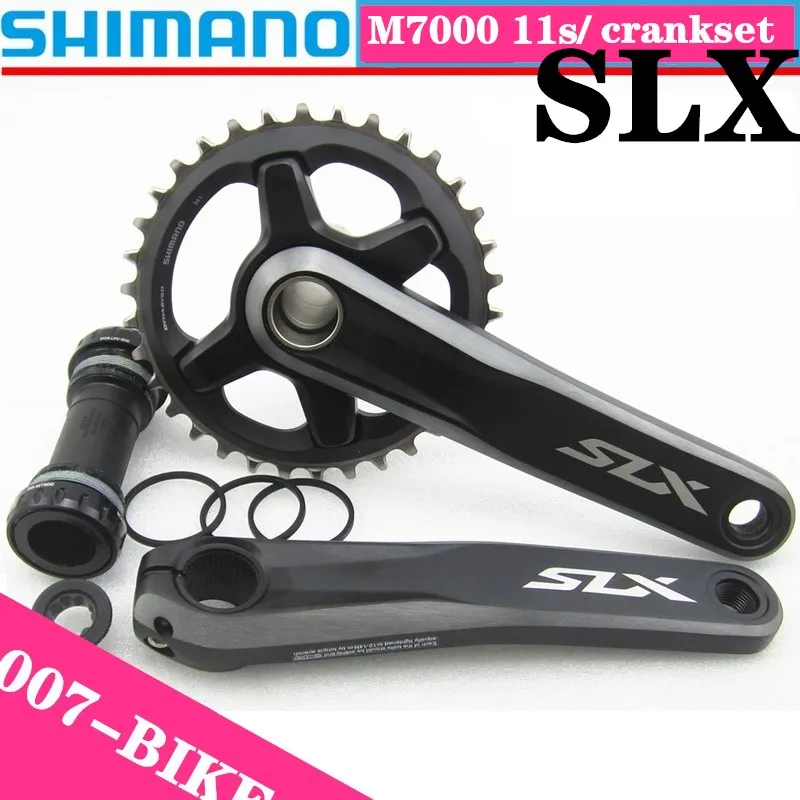 SHIMANO DEORE SLX FC M7000 HOLLOWTECH II коленчатый набор 1x11 Speed 30T 32T 34T 170 мм 175 мм|Шатун и передняя