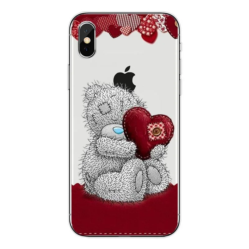 Силиконовый чехол для телефона iphone XS Max Tatty Teddy Me To You Bear чехлы iPhone 5 6 S 7 8plus XR 6S