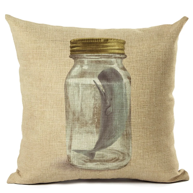 Наволочка с модным цифровым принтом для Кита и моря наволочка домашнего декора