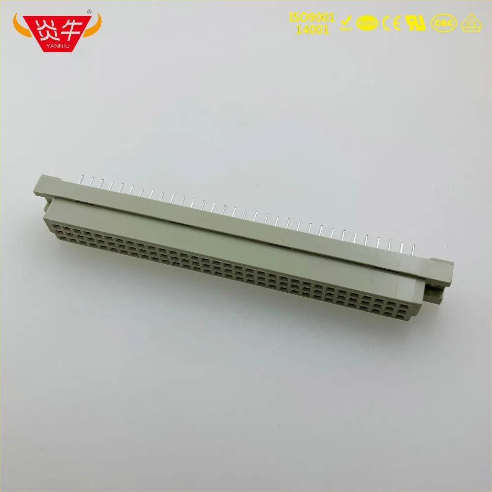 50 шт. 364 DIN41612 DIN разъем 710 3100 3264 S 2*32P 64PIN женские прямые булавки европейская розетка